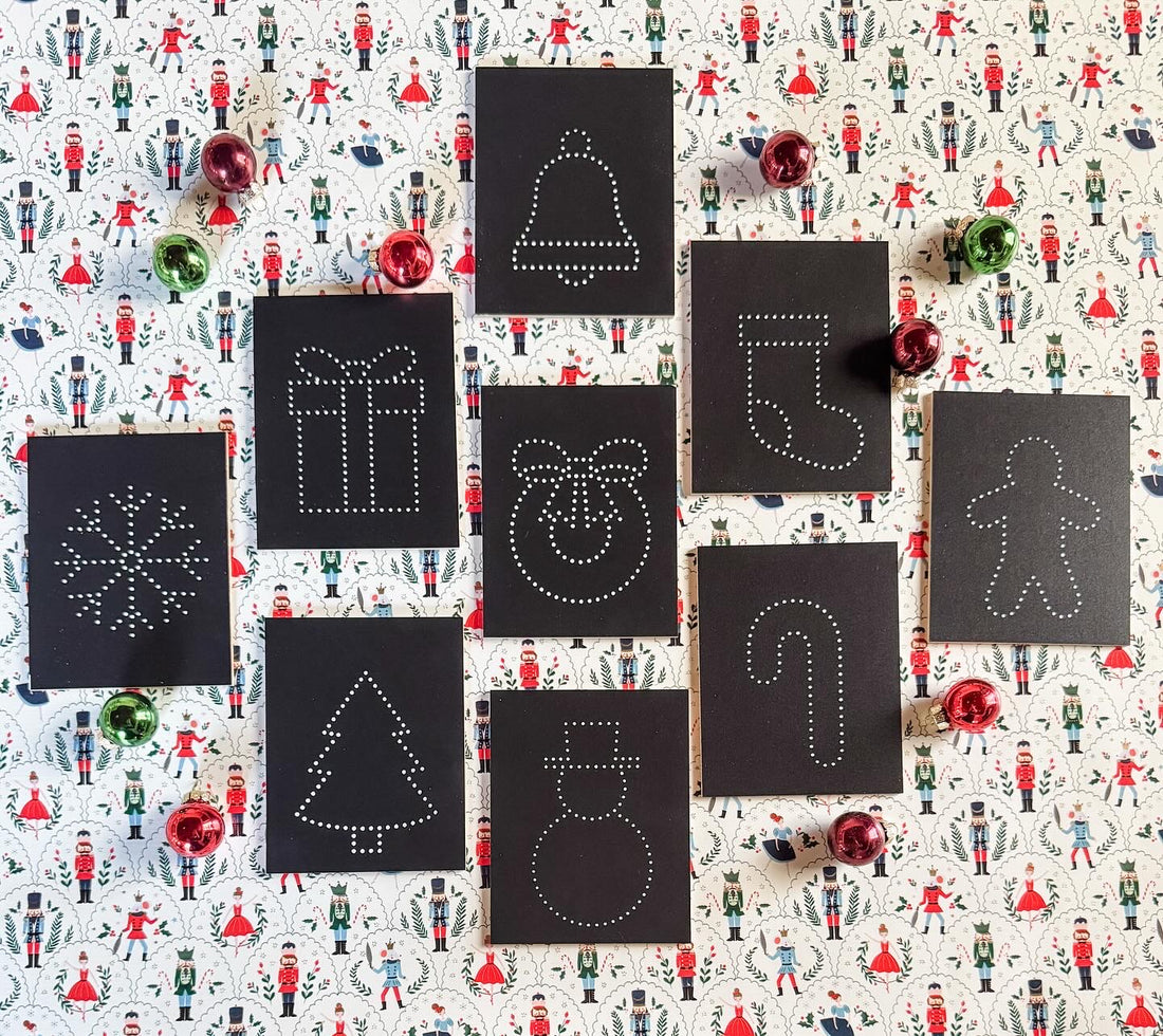 9 Piece Christmas Mini-Board Set