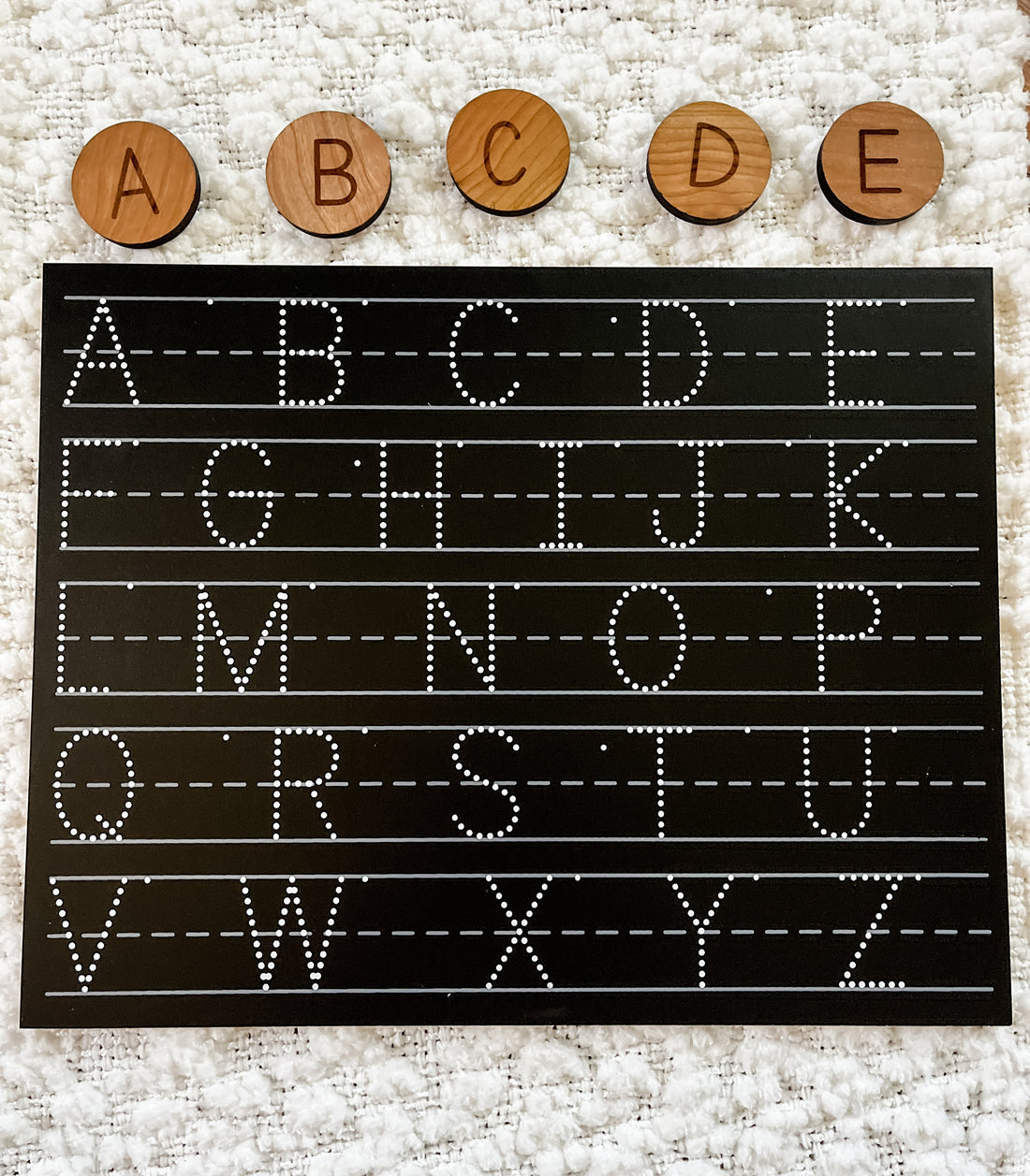 Trace-N-Write Uppercase ABC&