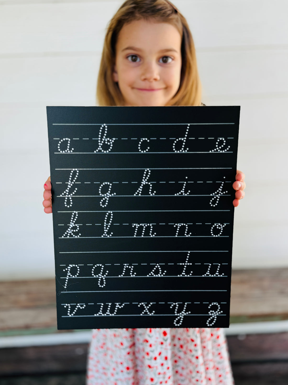 Cursive Lowercase ABC Trace-n-Erase Chalkboard®