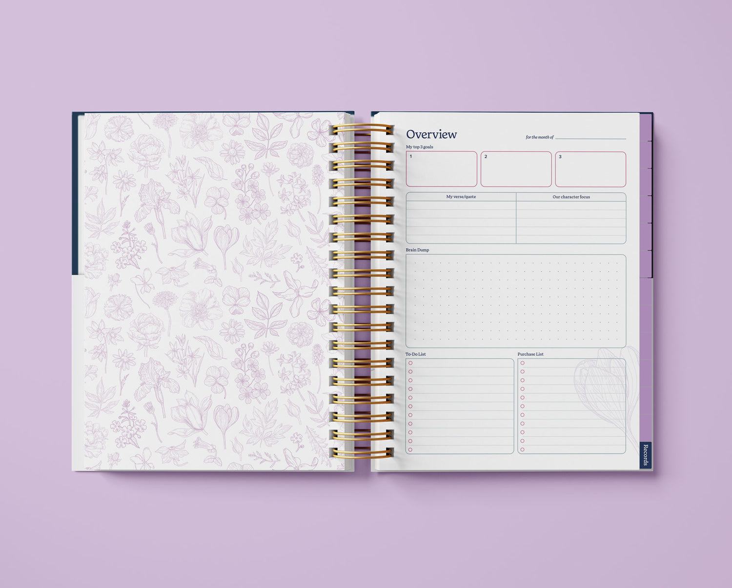 The Well Ordered Homeschool Planner - Undated Edition