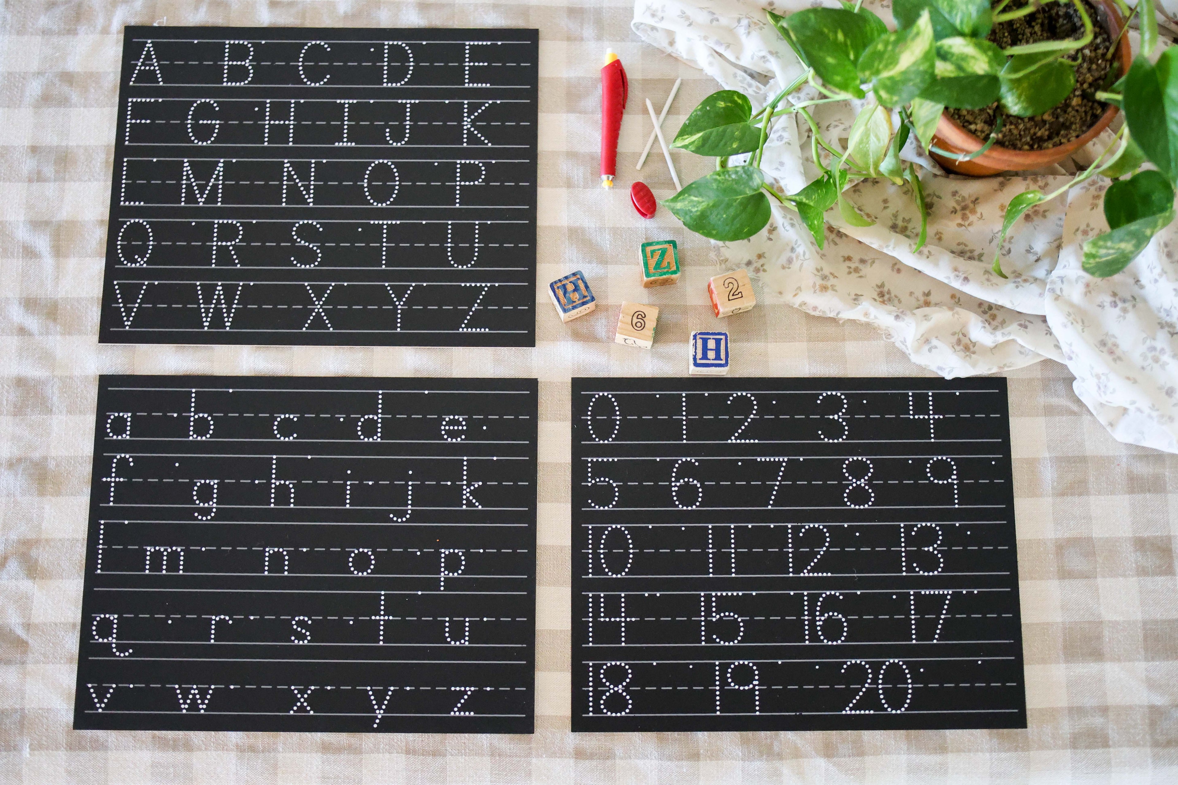 Trace-N-Write Numbers and Letters Bundle