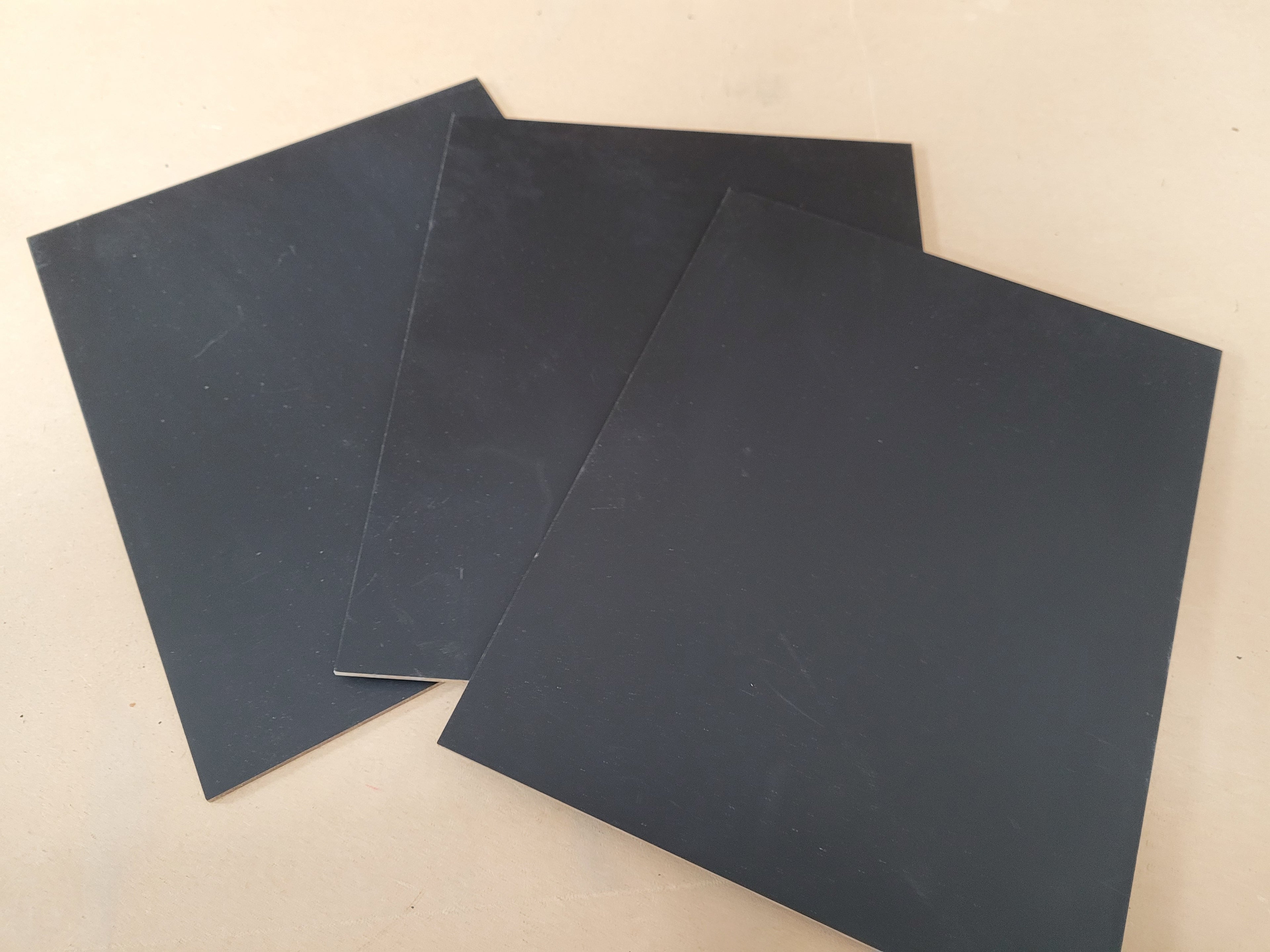 Blank 8&quot;x10&quot; Chalkboard 3 Pack (Black)