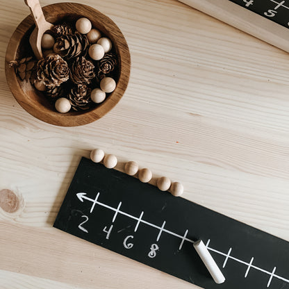 Number Line Chalkboard