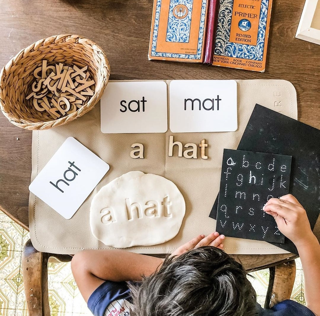 Travel Size Lowercase ABC Chalkboard