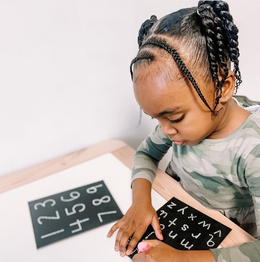 Travel Size Lowercase ABC Chalkboard