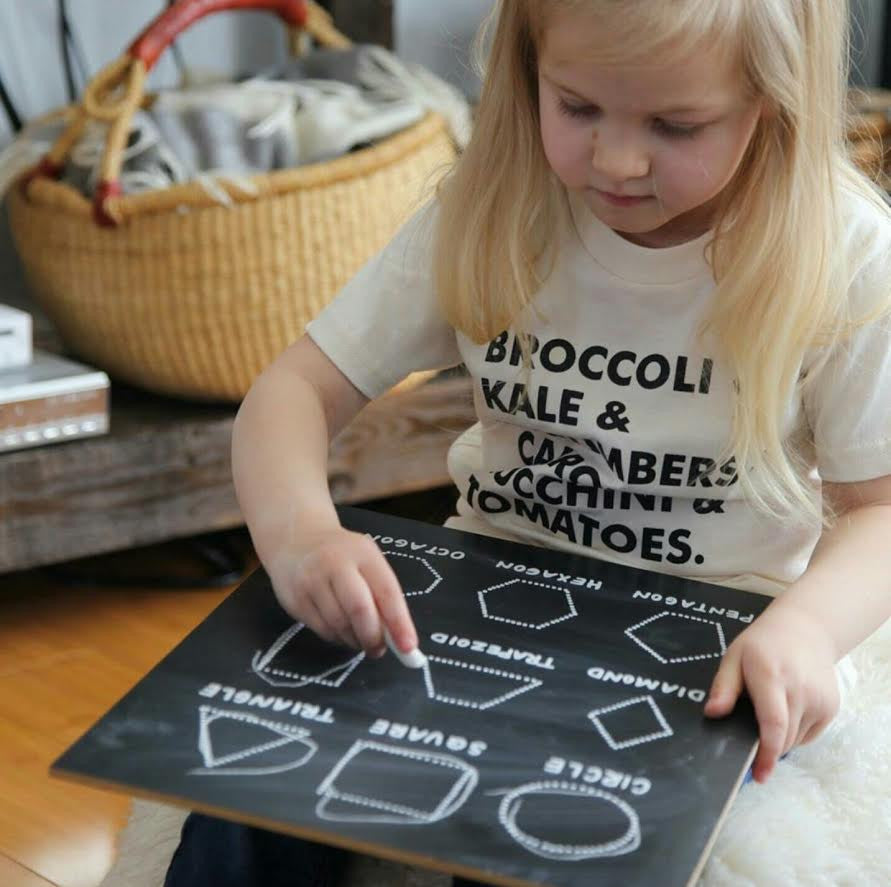 Traceable Shapes Trace-n-Erase Chalkboard®